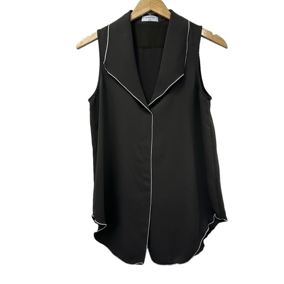 Aritzia Babaton Khaki Olive Green Sleeveless Blouse, Small - Picture 5 of 9